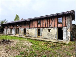 longere à la vente -   32160  PLAISANCE, surface 100 m2 vente longere - UBI437325689
